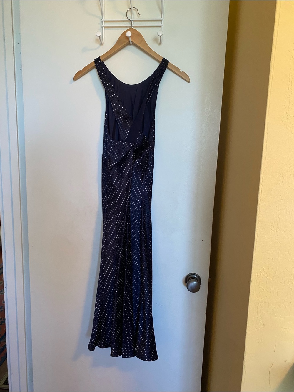 Ralph Lauren Silk Dress Polka-Dots Women’s 8 - Picture 3 of 7